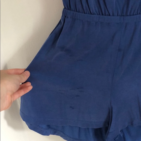 Urban Outfitters blue romper - Picture 3 of 4